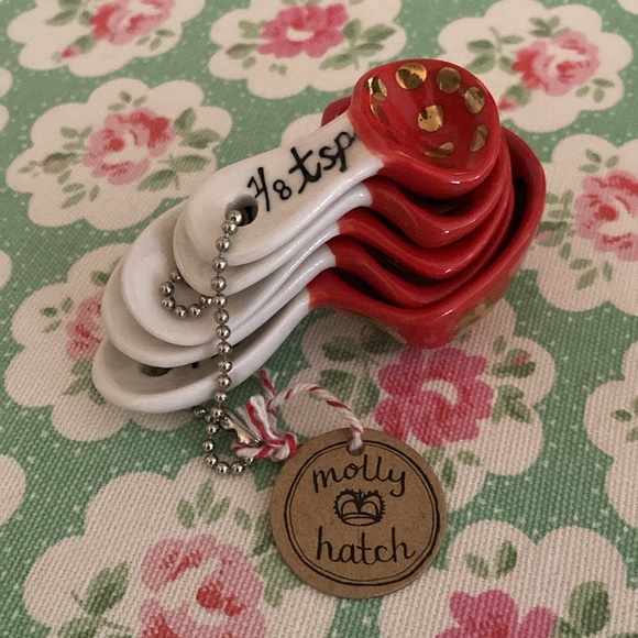 Molly Hatch for Anthropologie Toadstool Mushroom Measuring spoon set - Picture 6 of 6